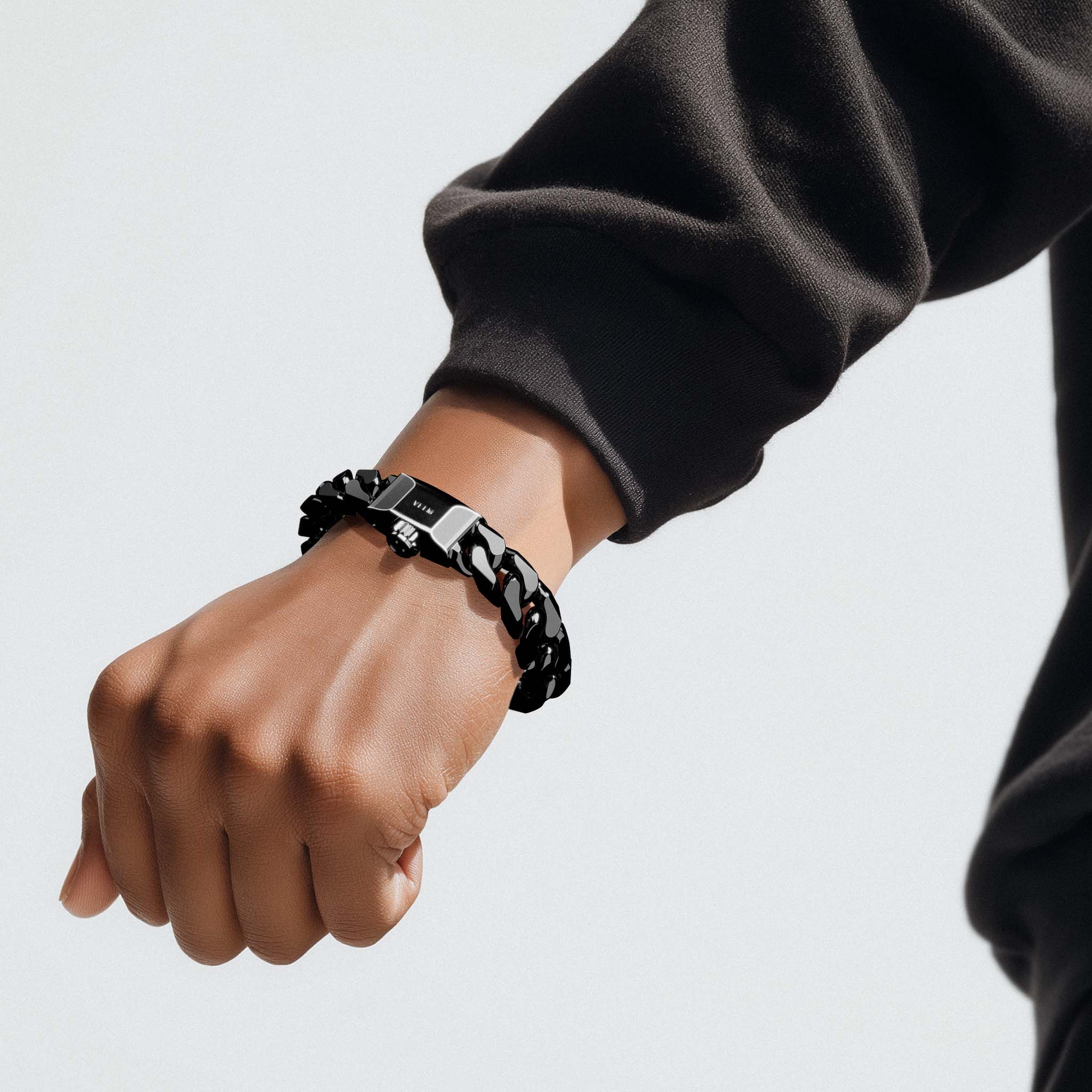MALIBU ceramic chain - black
