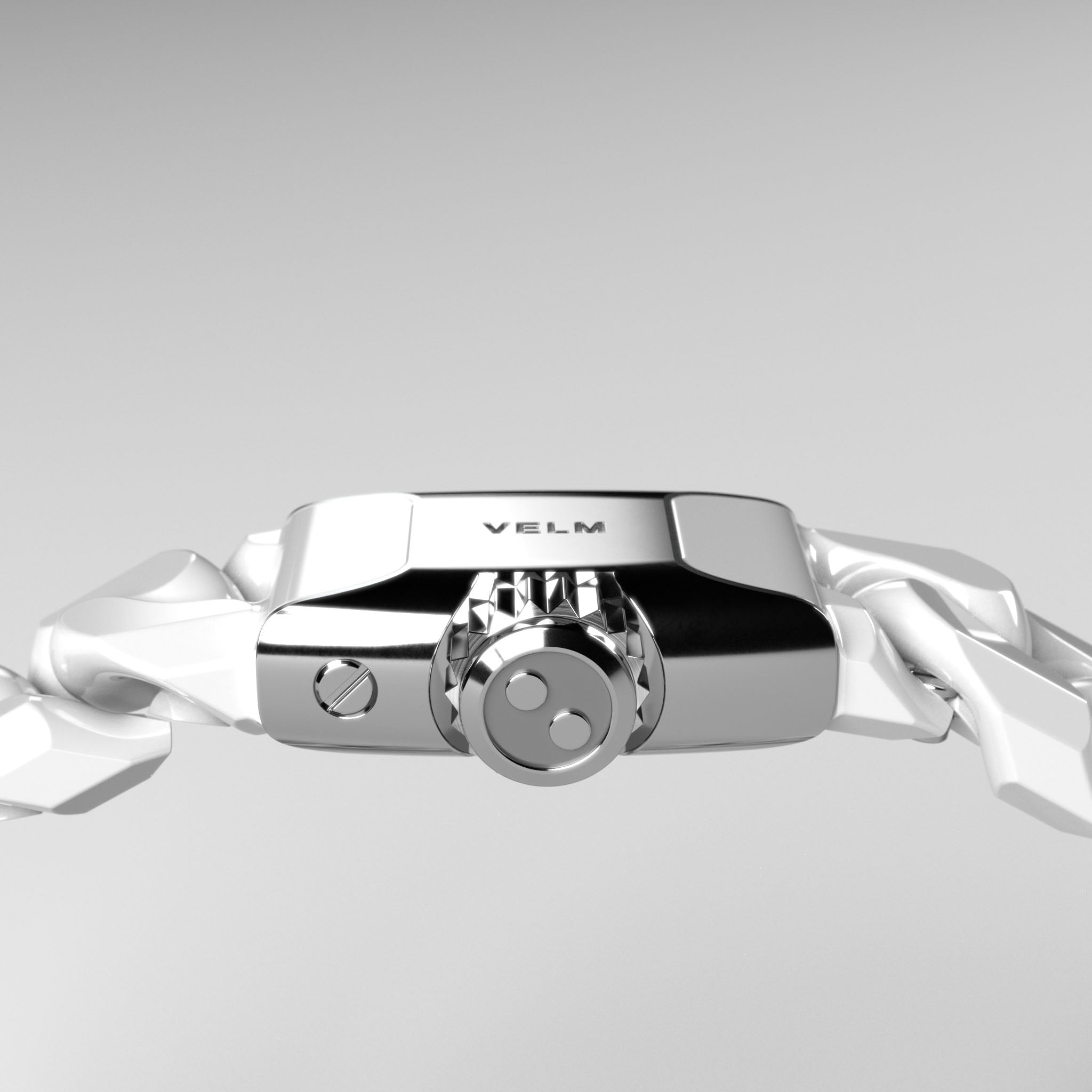 MALIBU ceramic chain - white