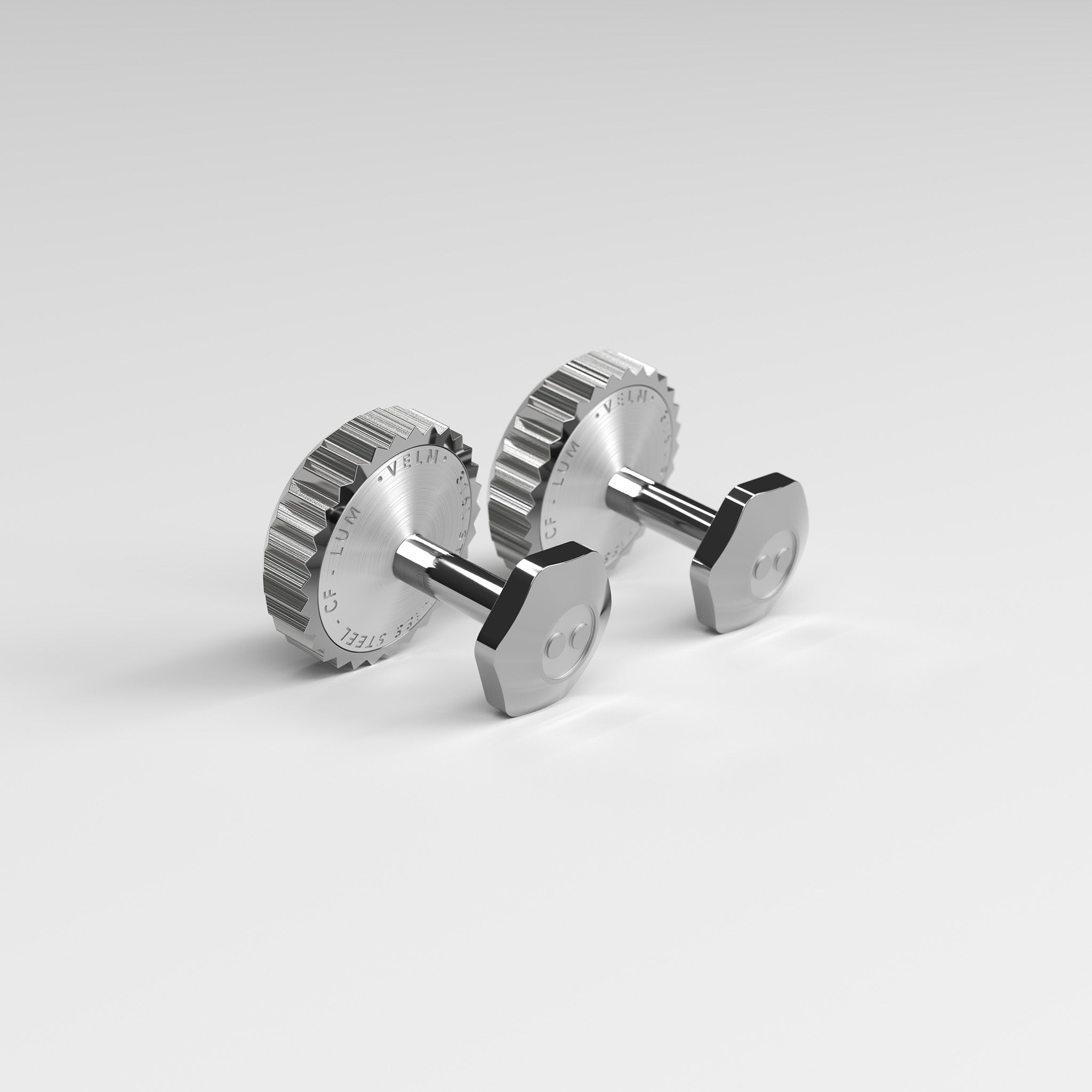 FLORENCE steel / CF cufflinks