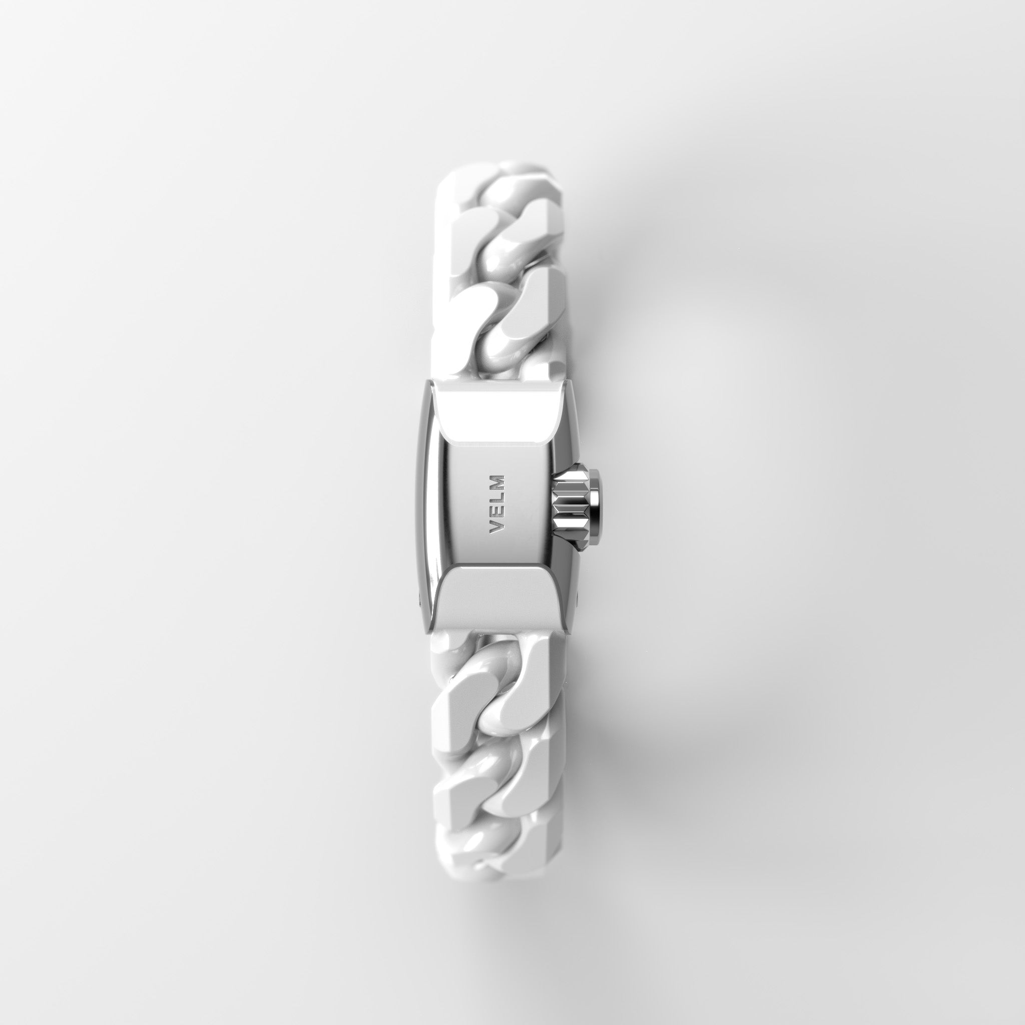 MALIBU ceramic chain - white